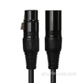 Conector OEM 3pin XLR Audio Jack Cable